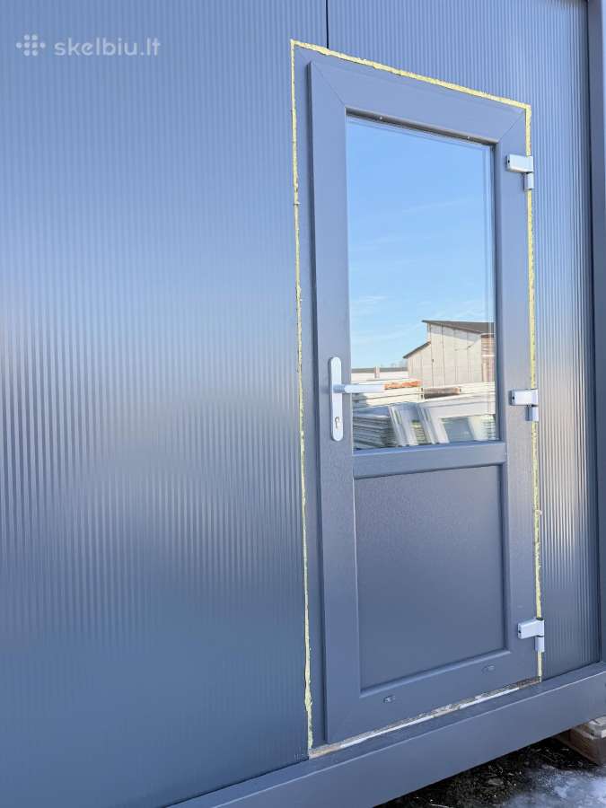 Modulinis namelis, surenkami metaliniai rėmai - nuotraukos Nr. 37