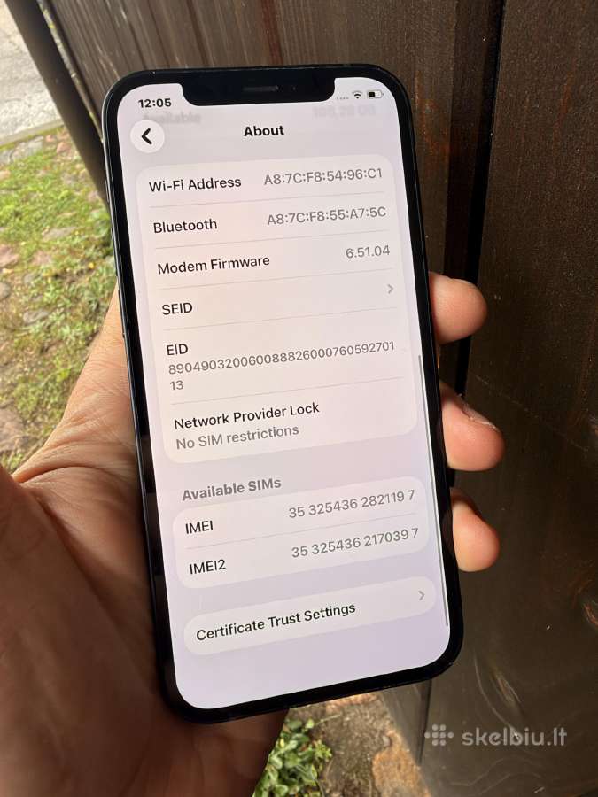 iPhone 12 128gb Puiki buklė - nuotraukos Nr. 7