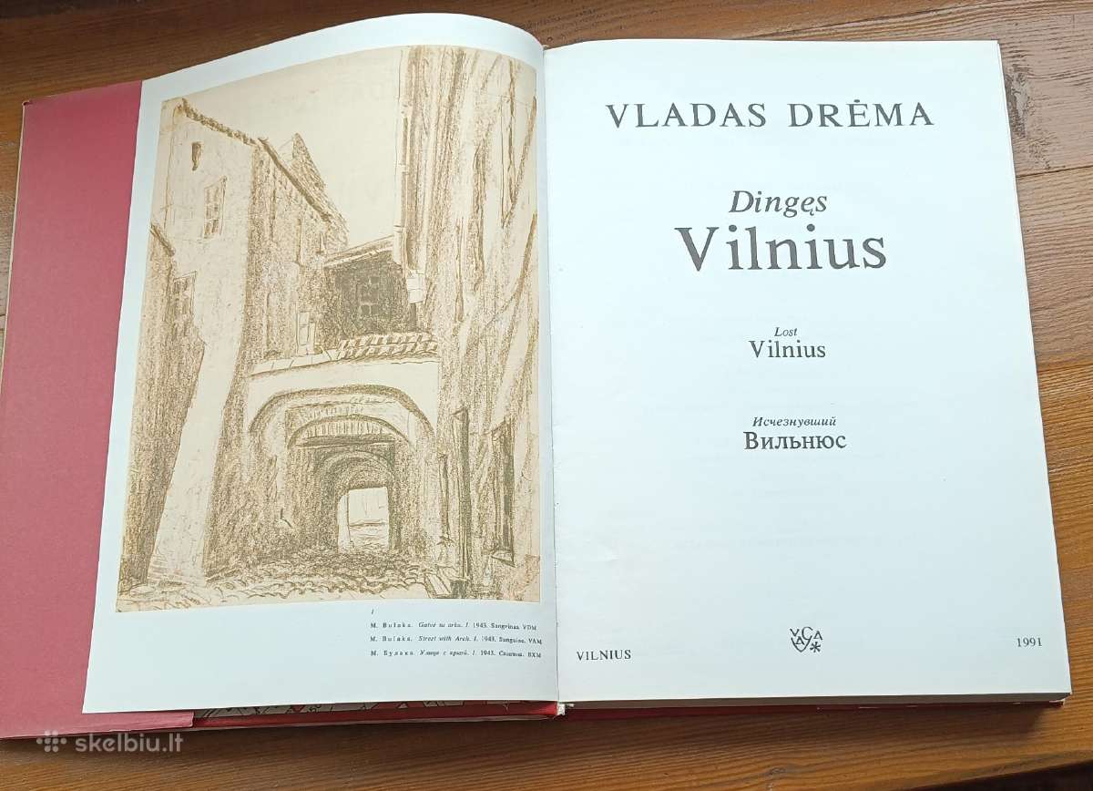 Knyga V. Drėma "Dingęs Vilnius" - nuotraukos Nr. 2