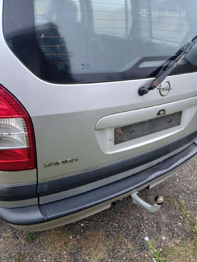 Opel zafira - nuotraukos Nr. 9