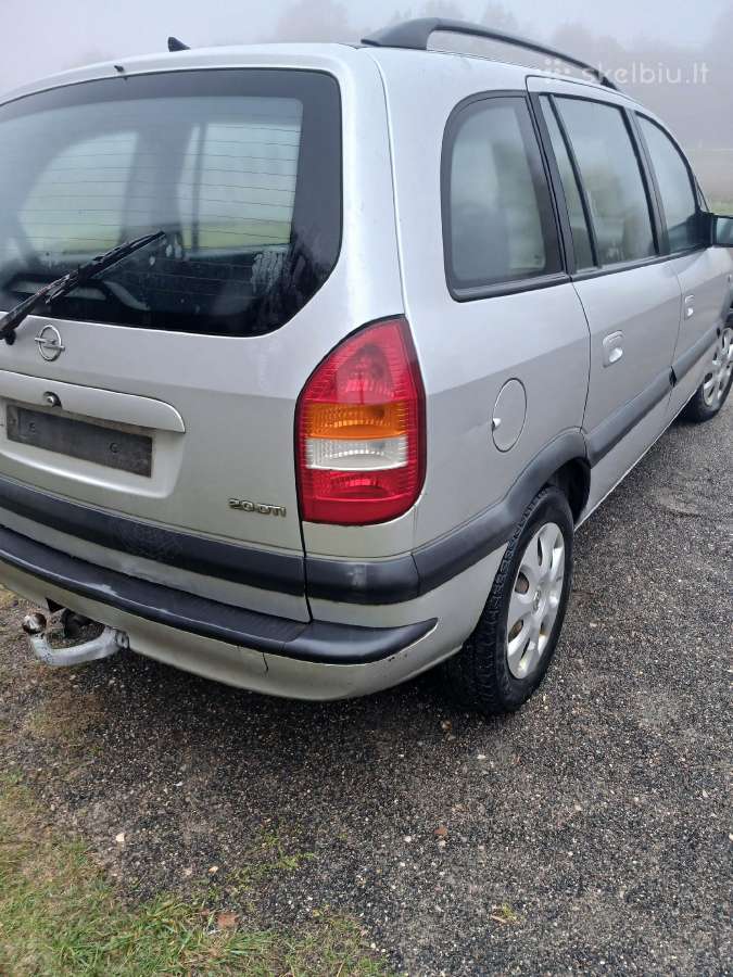 Opel zafira - nuotraukos Nr. 10