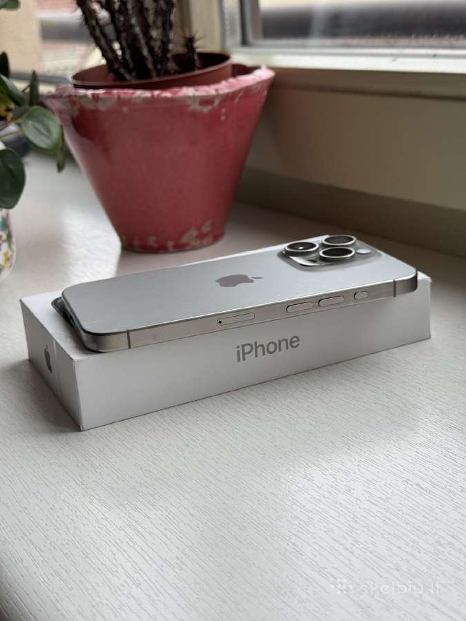 Apple iPhone 15 pro 256gb 89% battery health - nuotraukos Nr. 2