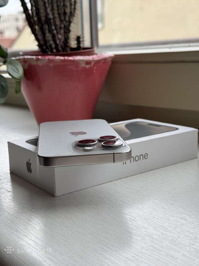 Apple iPhone 15 pro 256gb 89% battery health - nuotraukos Nr. 5
