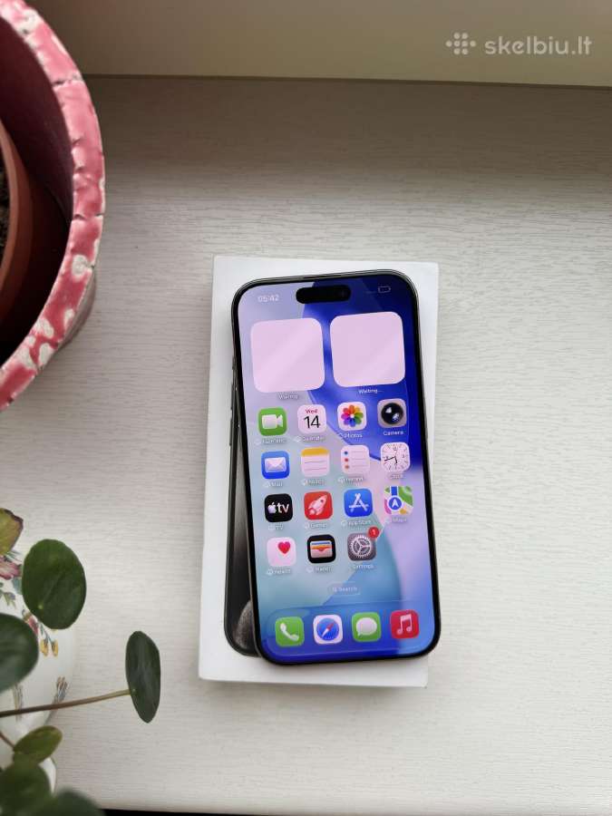 Apple iPhone 15 pro 256gb 89% battery health - nuotraukos Nr. 6
