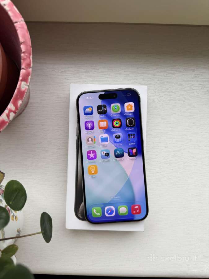 Apple iPhone 15 pro 256gb 89% battery health - nuotraukos Nr. 7