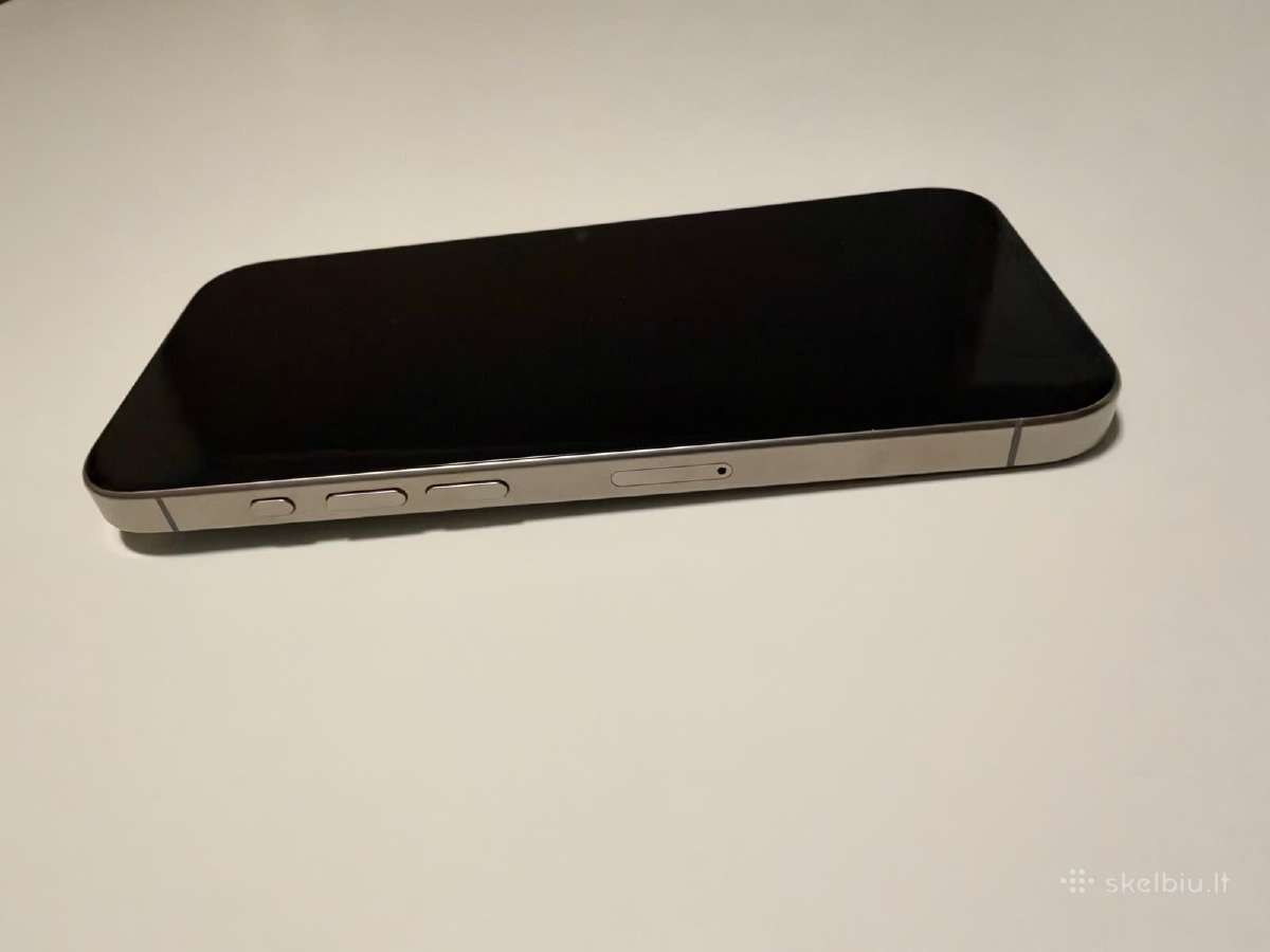 iPhone 15 Pro Natural Titanium 128gb - nuotraukos Nr. 4
