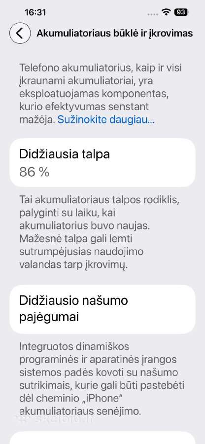 iPhone 14 plus - nuotraukos Nr. 2