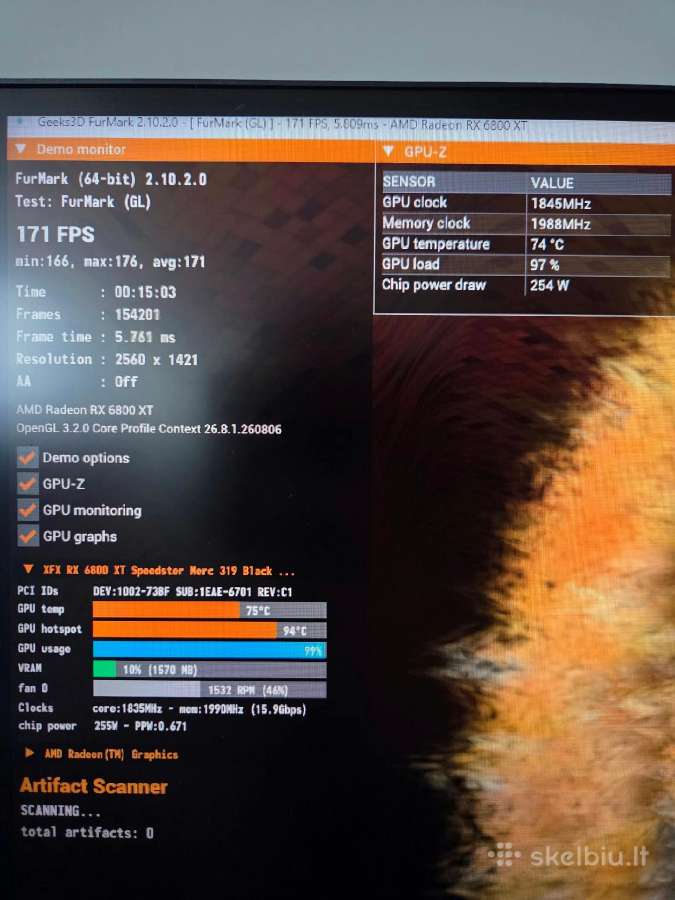 Rx 6800 XT, arba mainymas su mano priemoka - nuotraukos Nr. 7
