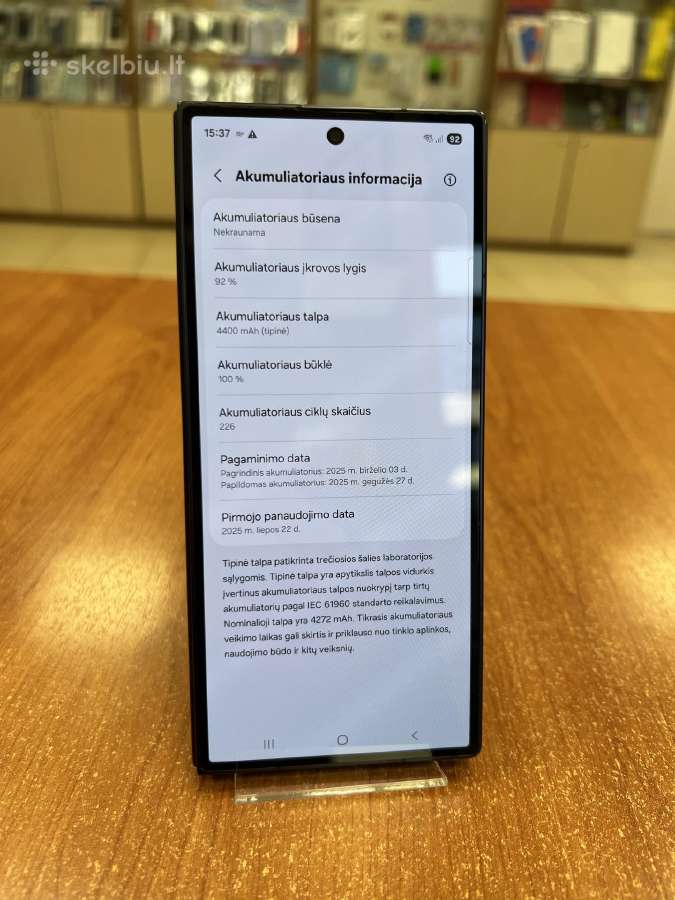 Samsung Galaxy Z Fold 7 512gb (Naudotas) - nuotraukos Nr. 4