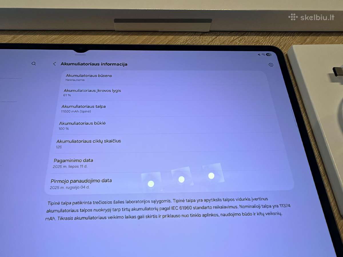 Samsung Galaxy Tab S11 Ultra, 256/12gb - nuotraukos Nr. 6
