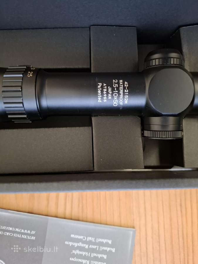 Bushnell elite-4200 2,5-10x50 - nuotraukos Nr. 4