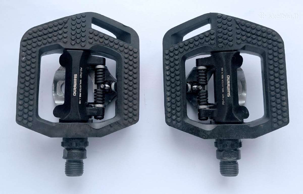 Pedalai Shimano Deore Lx Pd-t421 Spd + Sm-sh56 - nuotraukos Nr. 2