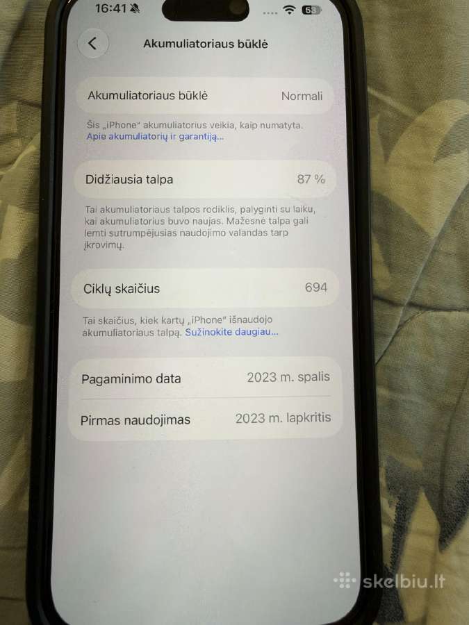 iPhone 15 pro - nuotraukos Nr. 5