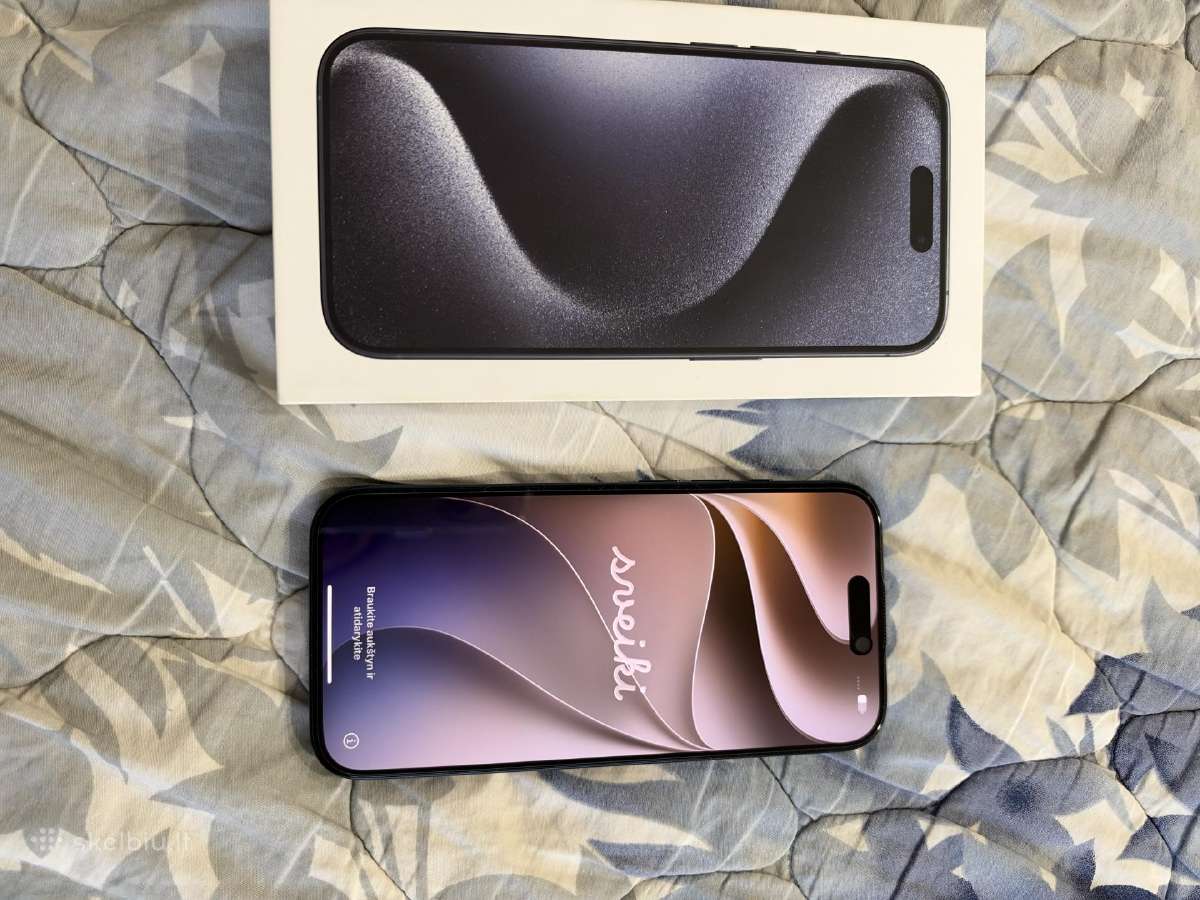 iPhone 15 pro - nuotraukos Nr. 2