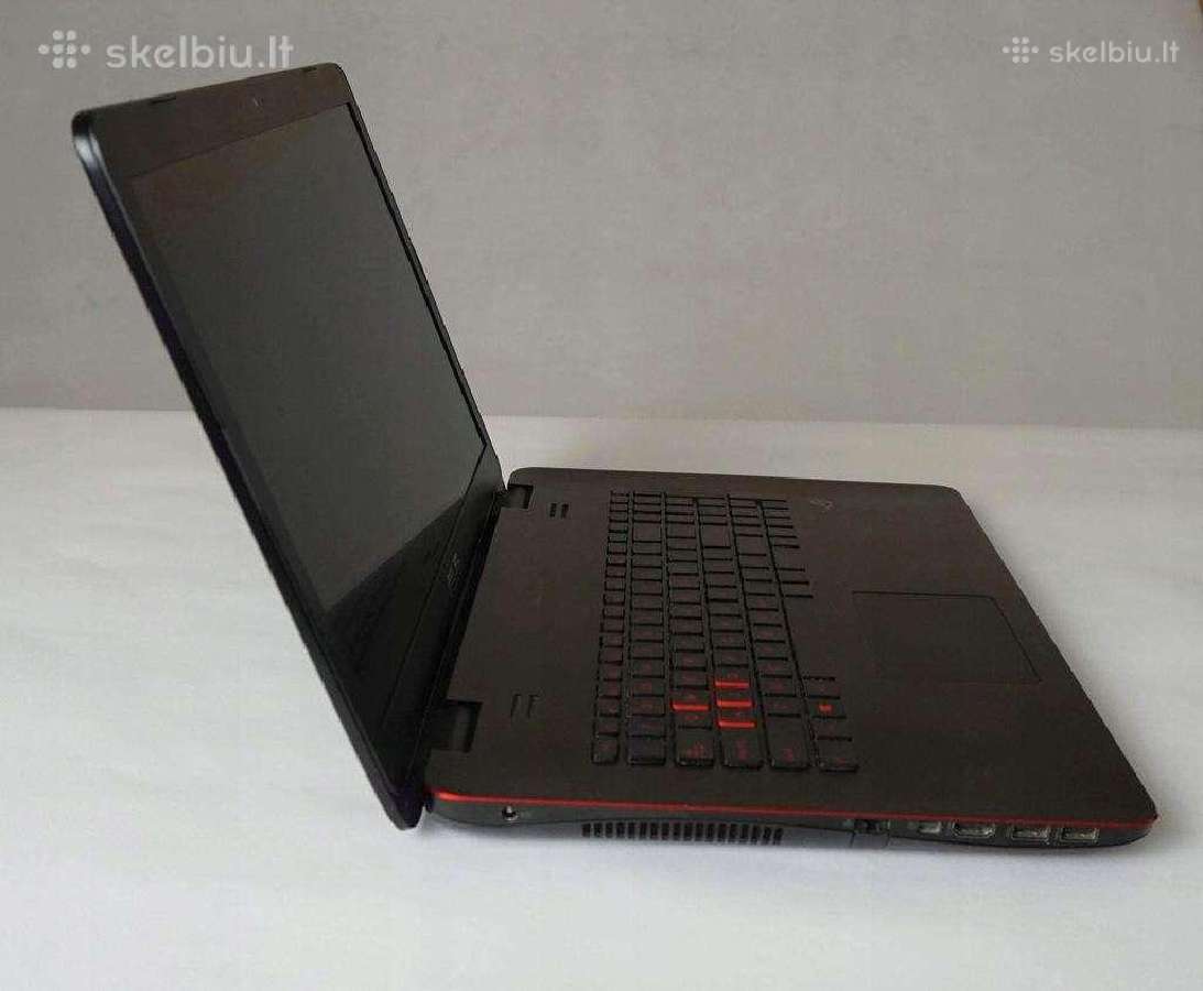 Asus Rog 17.3fhd Ips i7 Gtx860 16gb 1tb 256gb - nuotraukos Nr. 4