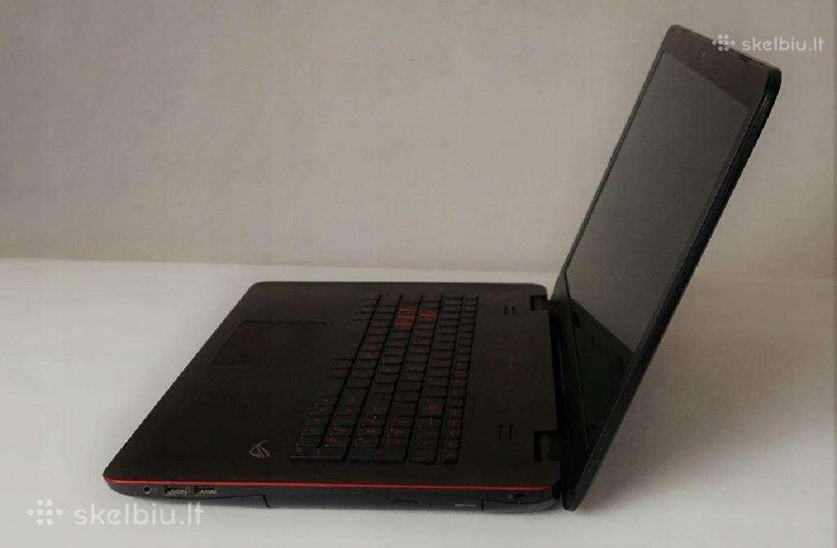 Asus Rog 17.3fhd Ips i7 Gtx860 16gb 1tb 256gb - nuotraukos Nr. 5