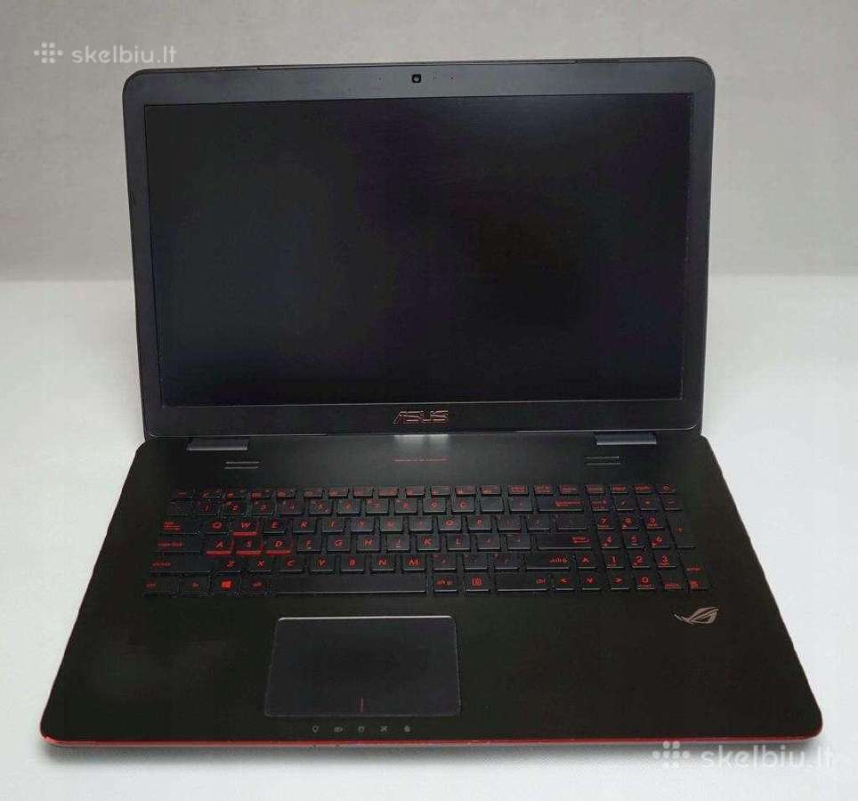 Asus Rog 17.3fhd Ips i7 Gtx860 16gb 1tb 256gb - nuotraukos Nr. 2