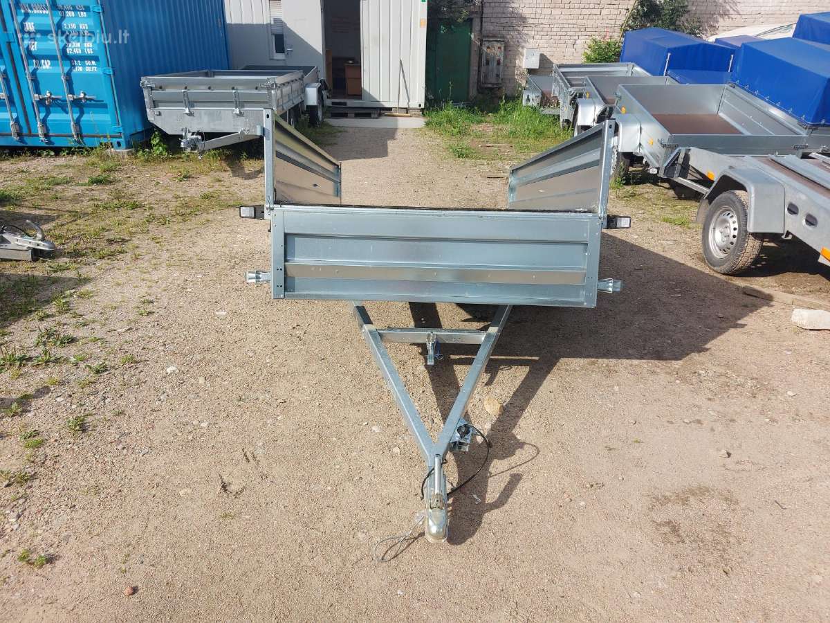 235cm linginė priekaba su amortizatoriais - nuotraukos Nr. 12