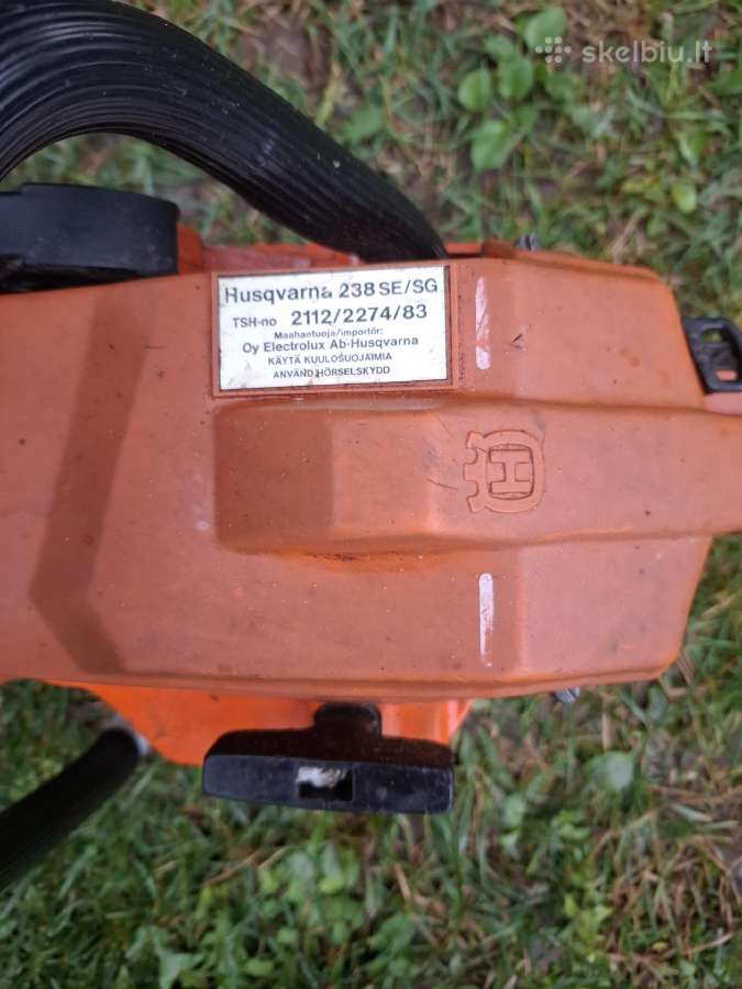 Benzininis Husgvarna 238 pjuklas - nuotraukos Nr. 2