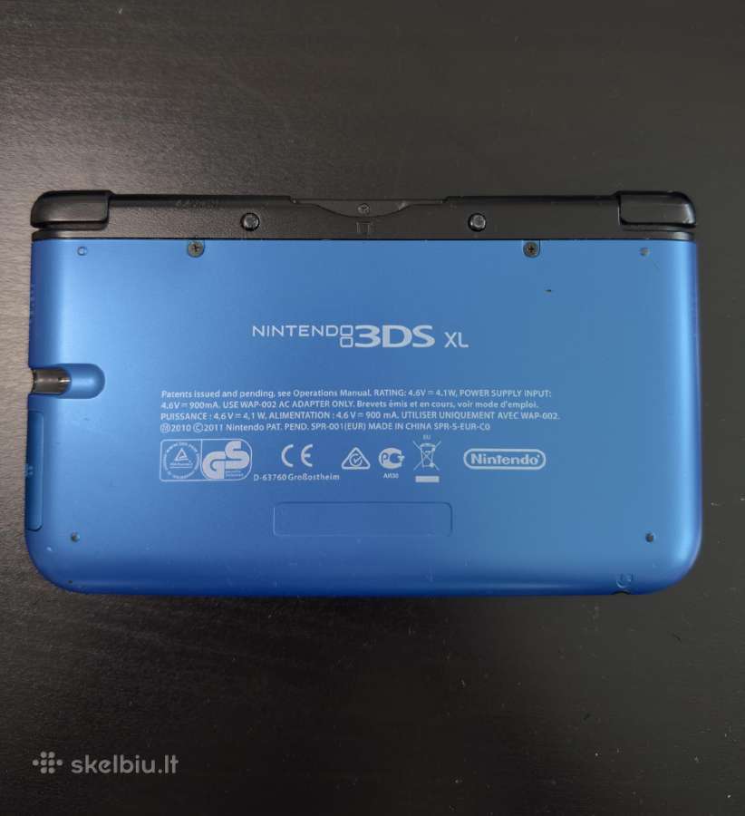 Parduodamas Nintendo 3ds XL - nuotraukos Nr. 4