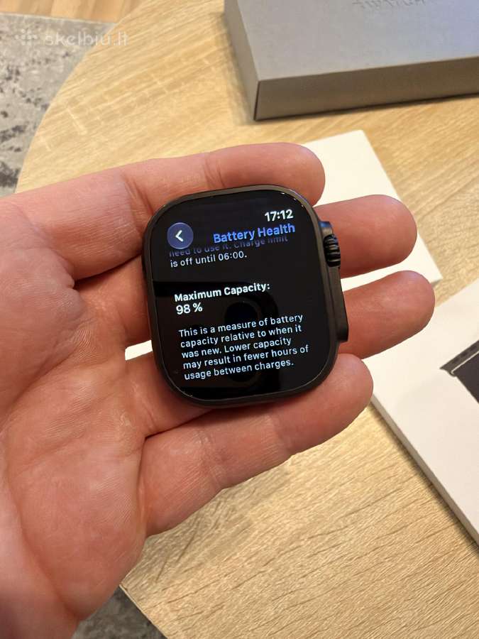 Apple Watch Ultra 3 - nuotraukos Nr. 8