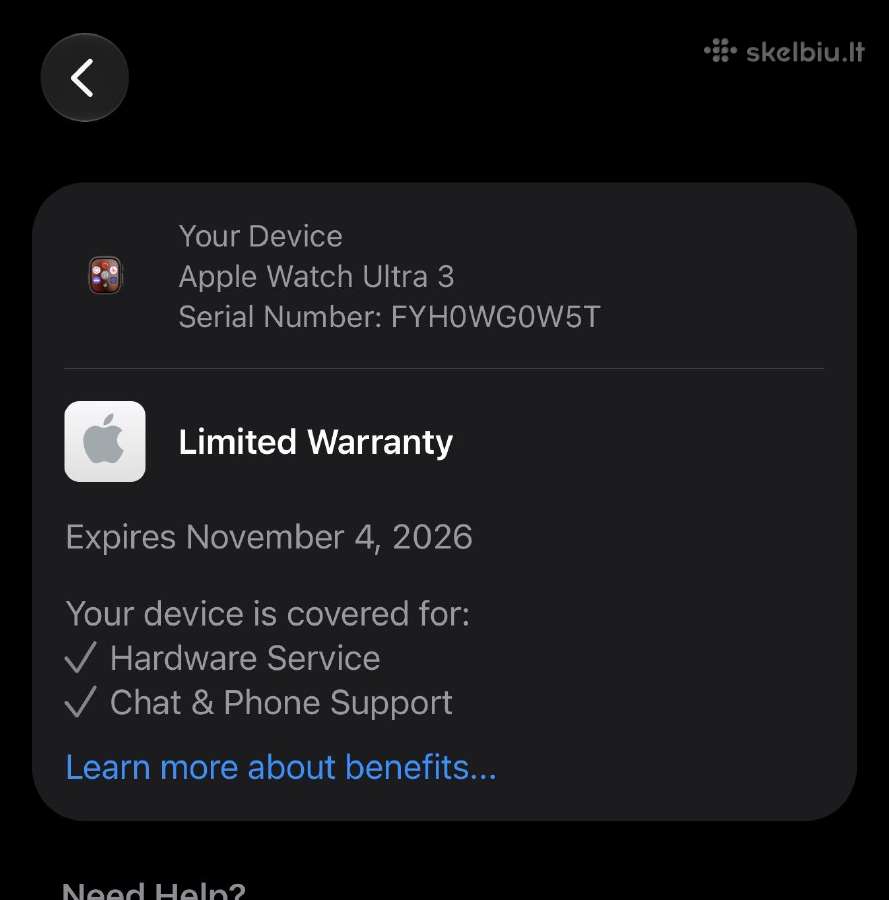 Apple Watch Ultra 3 - nuotraukos Nr. 11