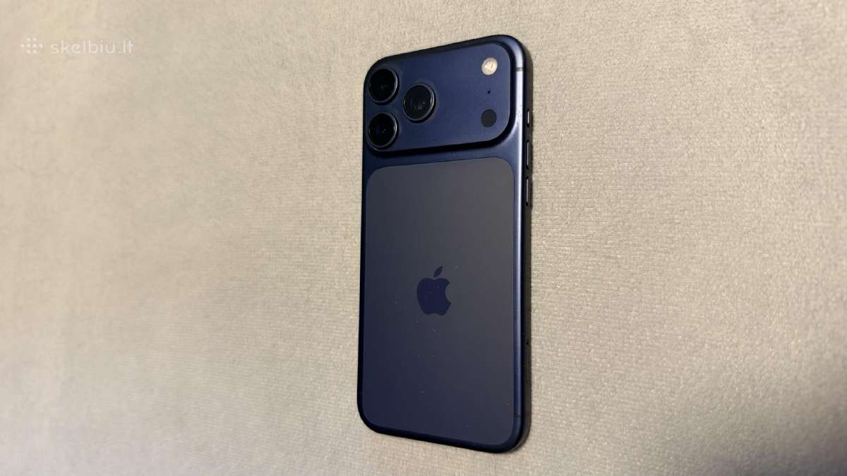 iPhone 17 Pro Max Mėlynas - nuotraukos Nr. 5