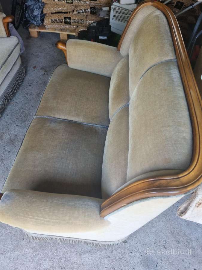 Dovanojam trijų ir dviejų sėdimų vietų sofas. - nuotraukos Nr. 2