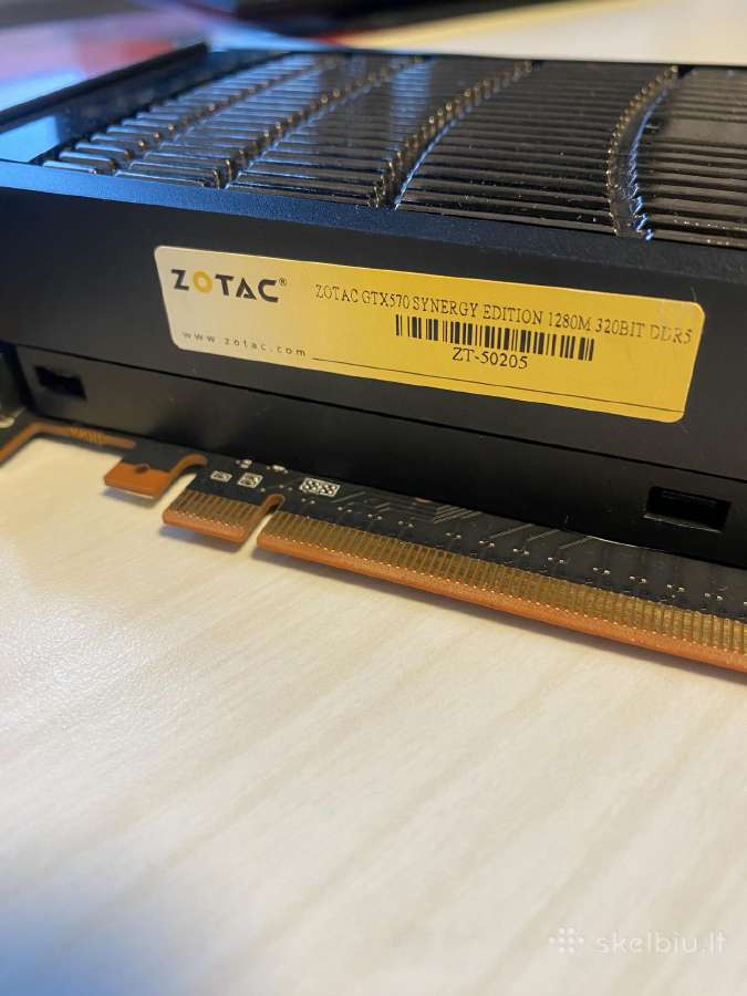 Gtx 570 Zotac Synergy - nuotraukos Nr. 4