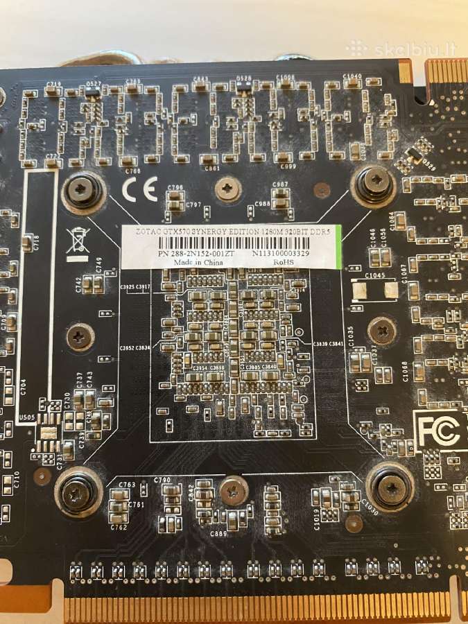 Gtx 570 Zotac Synergy - nuotraukos Nr. 5