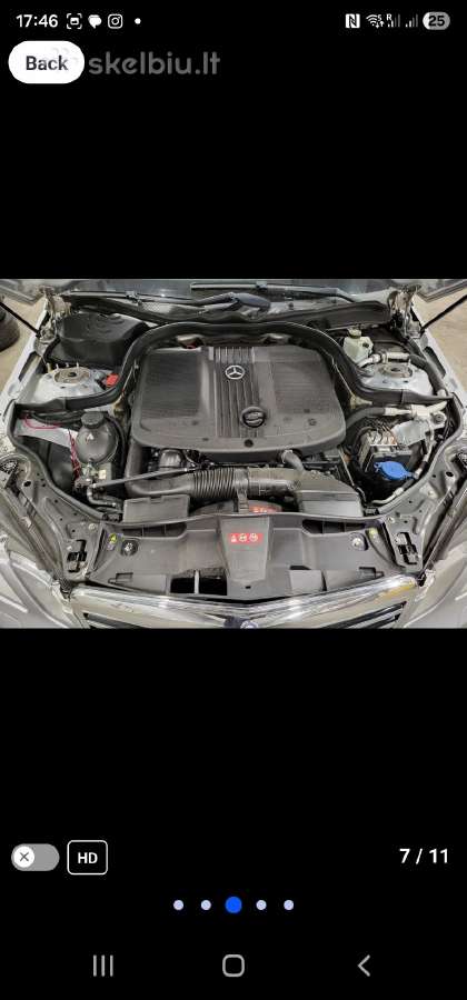 Mercedes-benz E200 Cdi, 2011 m., autom dalimis - nuotraukos Nr. 7