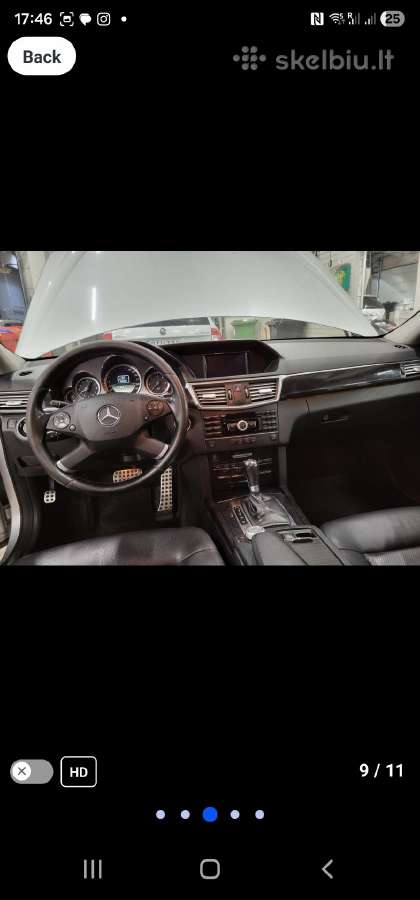 Mercedes-benz E200 Cdi, 2011 m., autom dalimis - nuotraukos Nr. 9