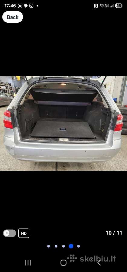 Mercedes-benz E200 Cdi, 2011 m., autom dalimis - nuotraukos Nr. 10