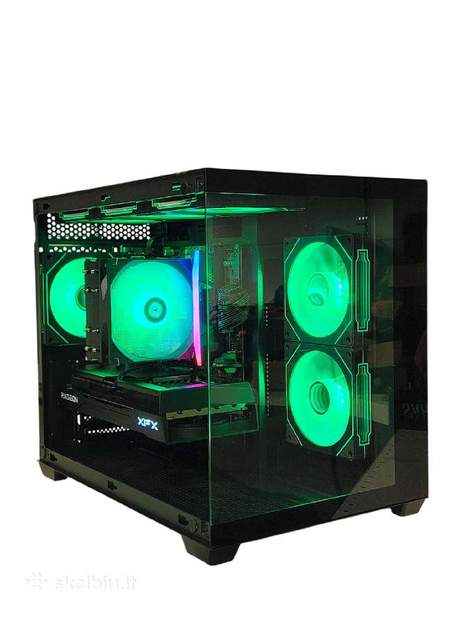 Rx 9060xt 16gb Am5 Ryzen 5 7600x RAM 16gb Wi-fi Bt - nuotraukos Nr. 8
