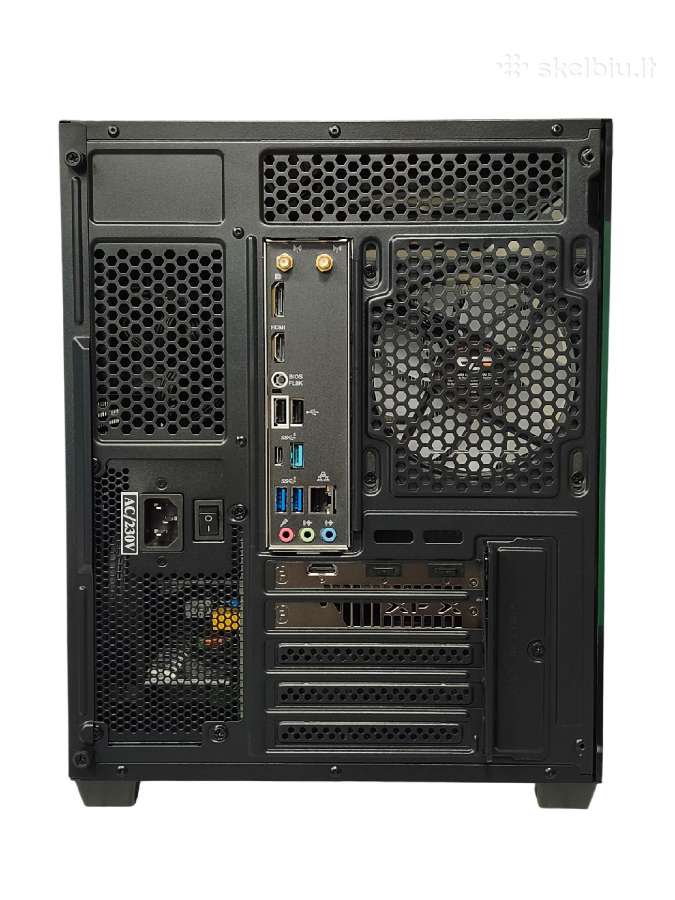 Rx 9060xt 16gb Am5 Ryzen 5 7600x RAM 16gb Wi-fi Bt - nuotraukos Nr. 11