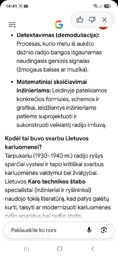 Radio imtuvų teorija ir skaičiavimas - nuotraukos Nr. 8