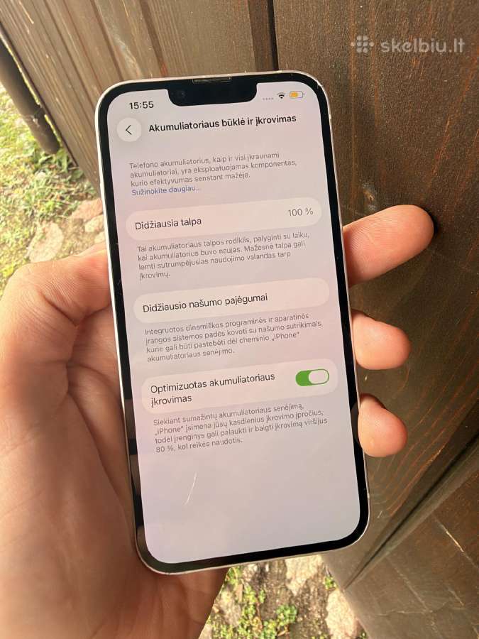 iPhone 13 128gb Nauja Baterija - nuotraukos Nr. 8