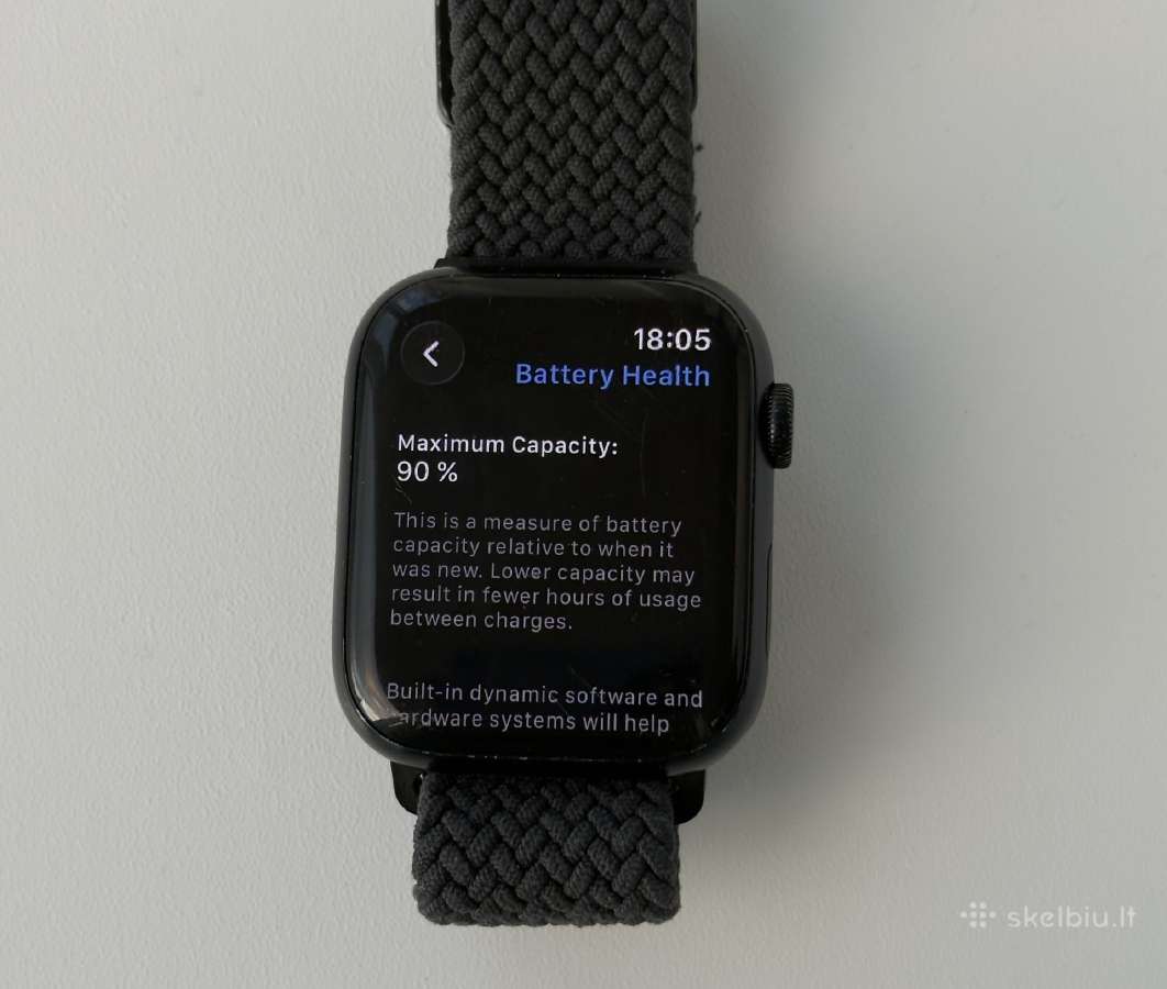 Parduodu Apple Watch Series 7 45mm - nuotraukos Nr. 4