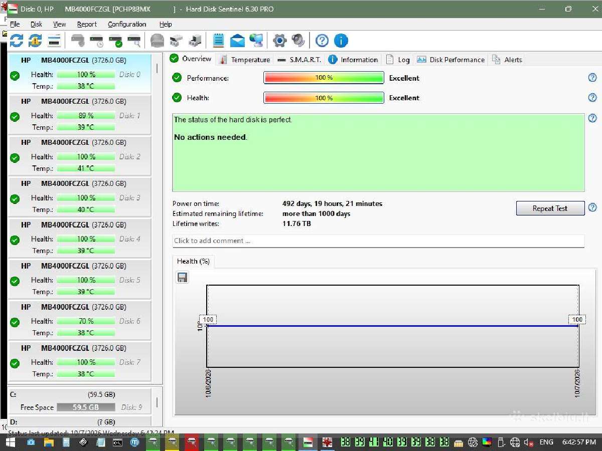 36tb (9x4tb) Sas Mb4000fczgl St4000nm0025 - nuotraukos Nr. 2
