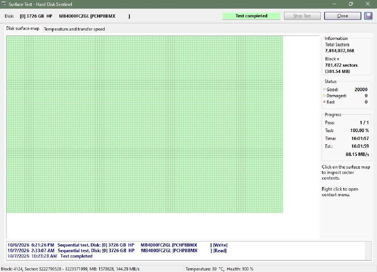 36tb (9x4tb) Sas Mb4000fczgl St4000nm0025 - nuotraukos Nr. 3