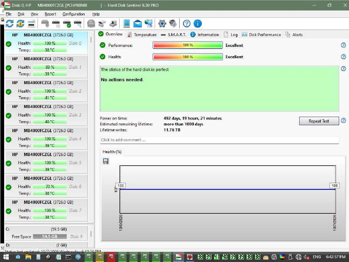 36tb (9x4tb) Sas Mb4000fczgl St4000nm0025 - nuotraukos Nr. 2