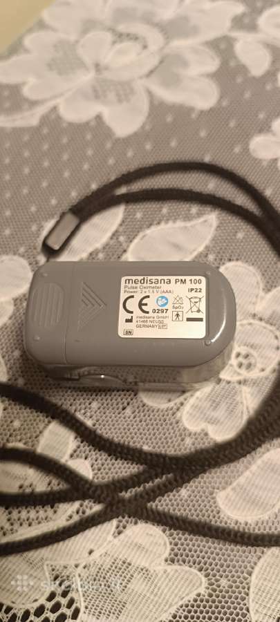 Pulsoksimetras „Medisana Pm 100“ 13€ - nuotraukos Nr. 2