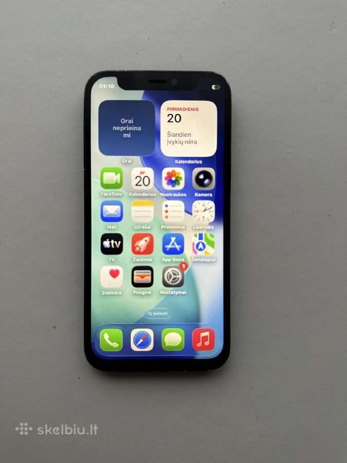 iPhone 12 mini 256gb - nuotraukos Nr. 6