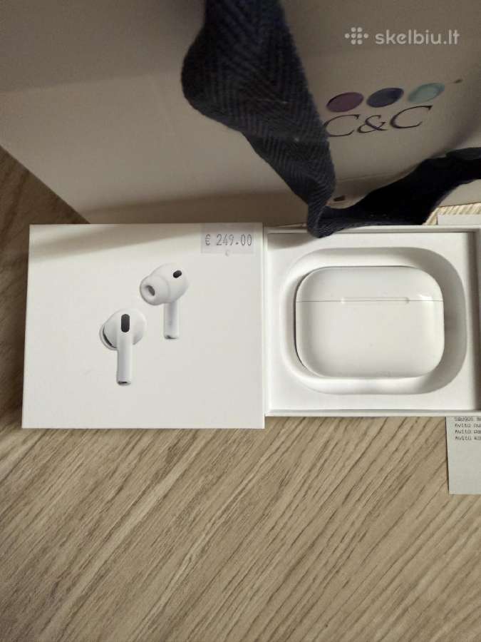 Parduodu Originalius Apple Airpods pro 3 - nuotraukos Nr. 2
