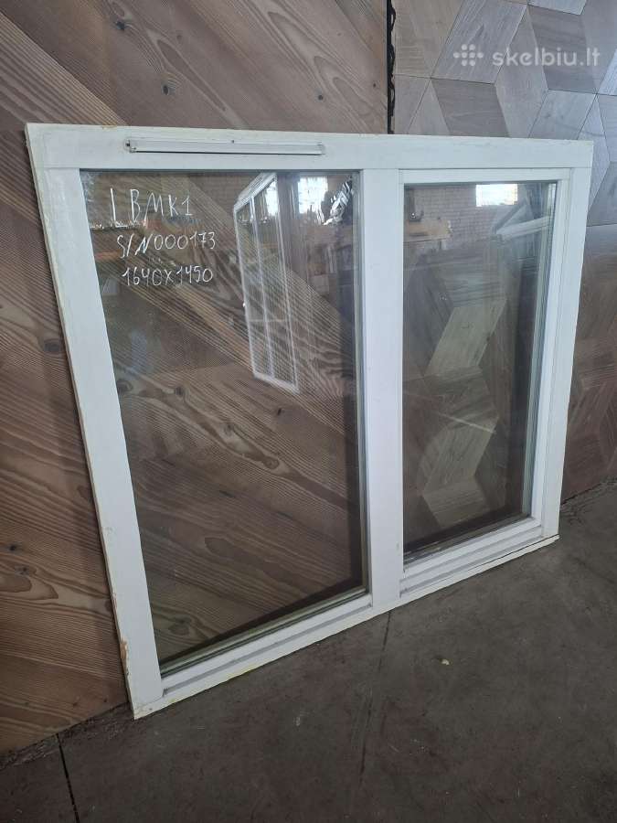 Mediniai balti langai - nuotraukos Nr. 6