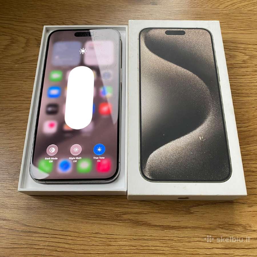 Apple iPhone 15 Pro Max 256gb Natural Titanium - nuotraukos Nr. 4