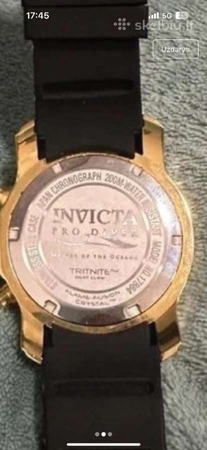 Invicta pro diving scuba chronograph - nuotraukos Nr. 2
