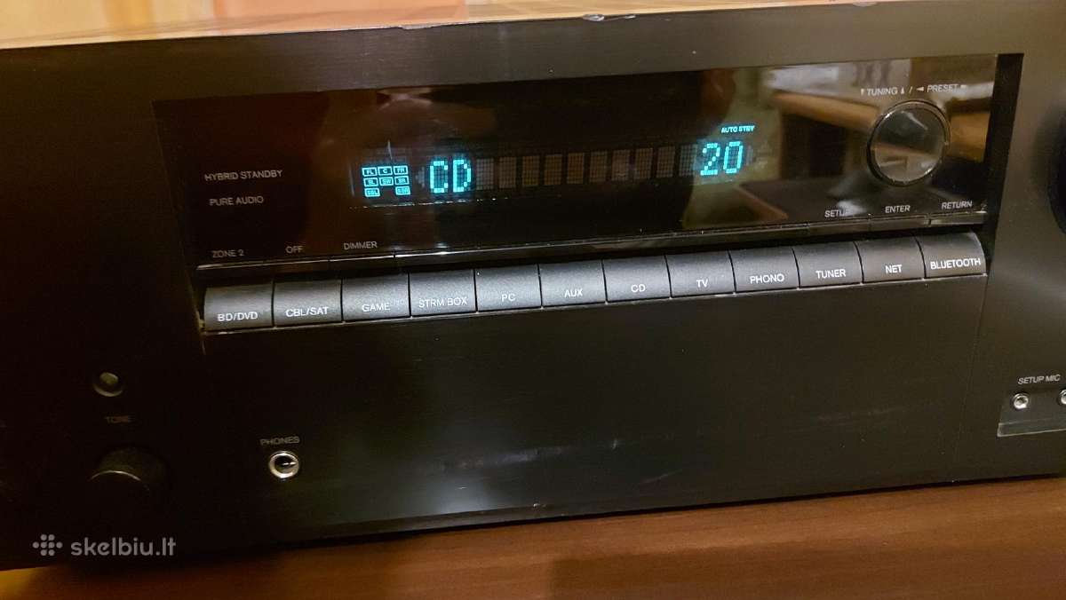 AV Network resiveris Onkyo Tx-nr686 - nuotraukos Nr. 4