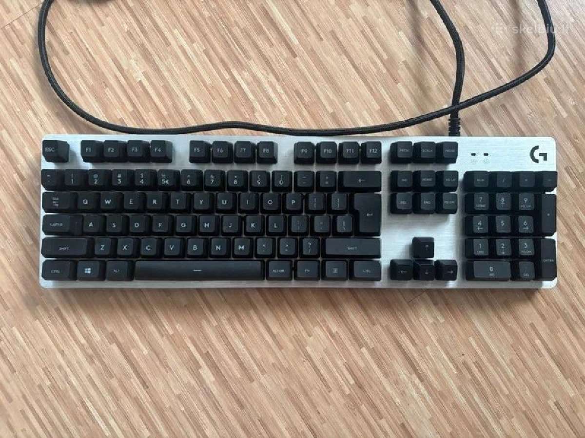 Logitech G512 Carbon mechaninė klaviatūra, GX Red - nuotraukos Nr. 2
