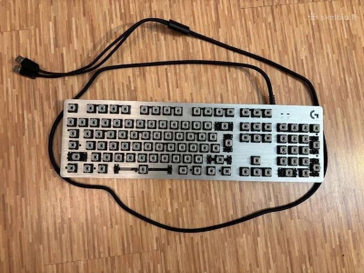 Logitech G512 Carbon mechaninė klaviatūra, GX Red - nuotraukos Nr. 3